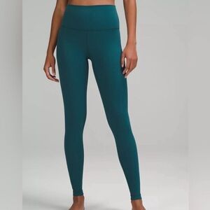 Lululemon Athletica Align High-Rise
Pant 28" in Green Jasper